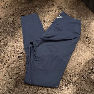 Navy blue gymshark leggings